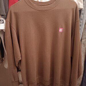 Brown Dunkin' Donuts Sweater Crewneck